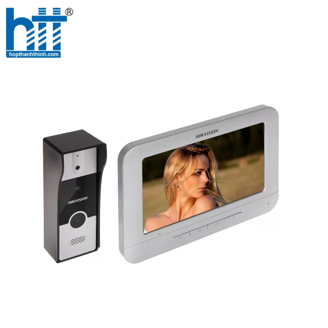 hợp thành thịnh - Bộ chuông hình màu Analog HIKVISION DS-KIS202T