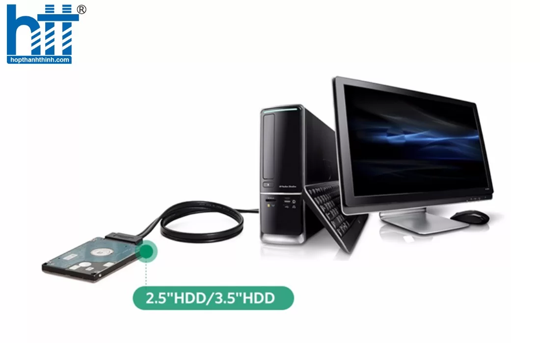 Hợp thành thịnh - Ổ cứng để bàn HDD 8TB Transcend StoreJet 35T3 TS8TSJ35T3