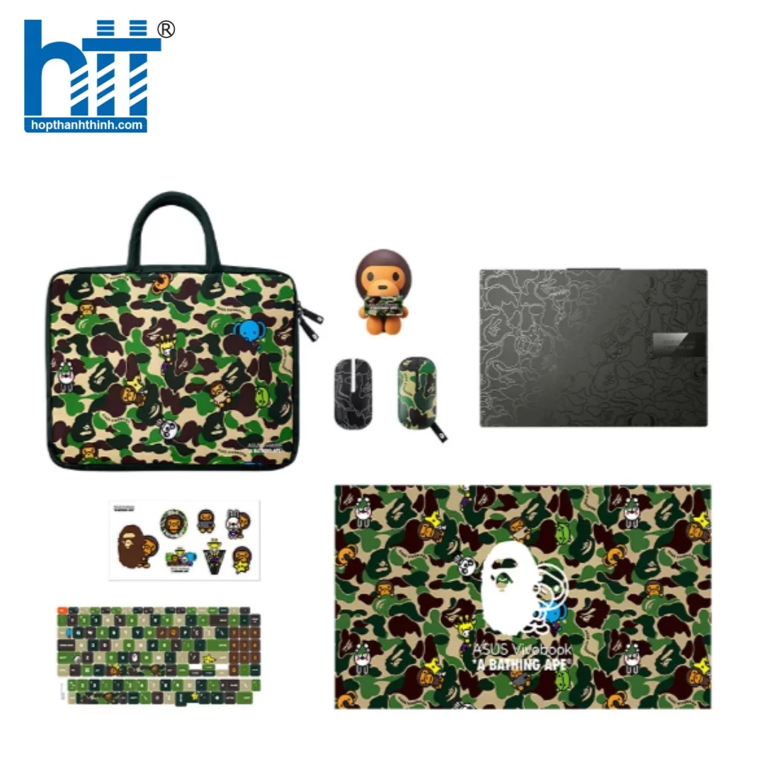 HTT - Laptop ASUS Vivobook S 15 OLED BAPE Edition S5504VA-MA291W