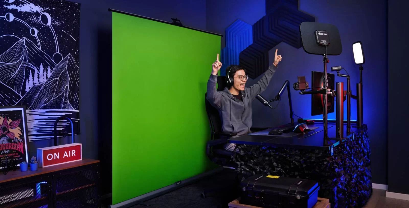 HTT - Phông Xanh ELGATO Green Screen XL (10GBG9901)