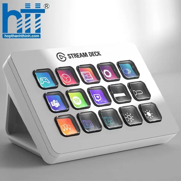 Hợp Thành Thịnh - Thiết bị Stream Elgato Stream Deck MK.2 White (10GBA9911)