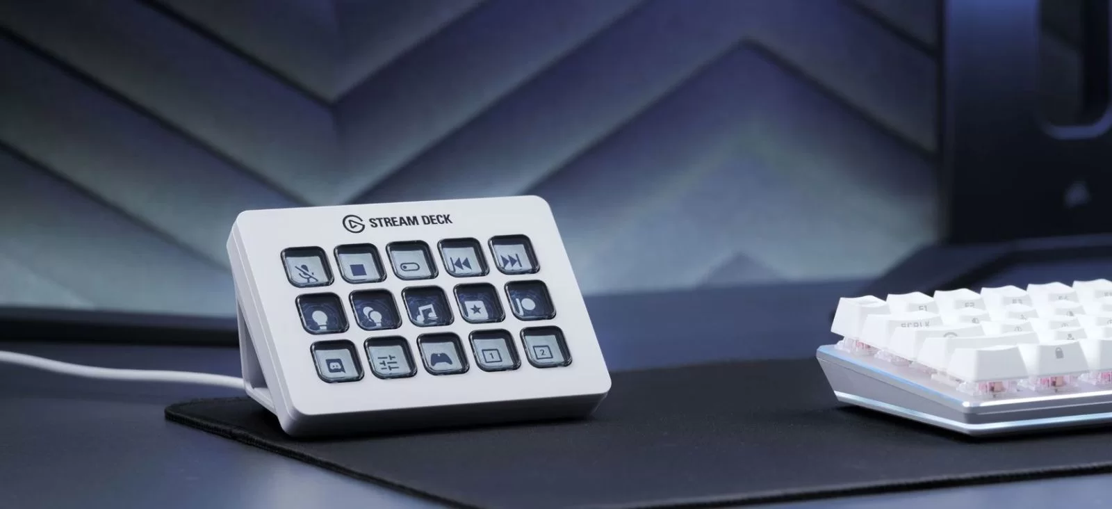Hợp Thành Thịnh - Thiết bị Stream Elgato Stream Deck MK.2 White (10GBA9911)
