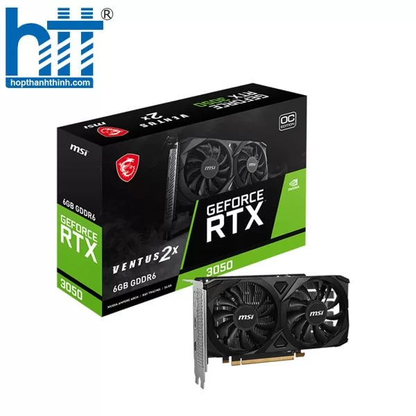 RTX 3050 6GB MSI Ventus – Lựa chọn hoàn hảo cho streamer