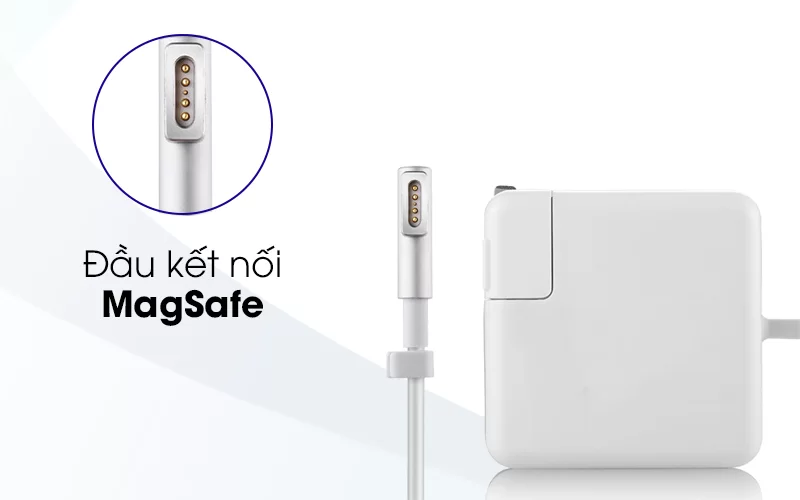 Adapter Sạc 45W Apple MacBook Air MC747 có cổng kết nối Magsafe