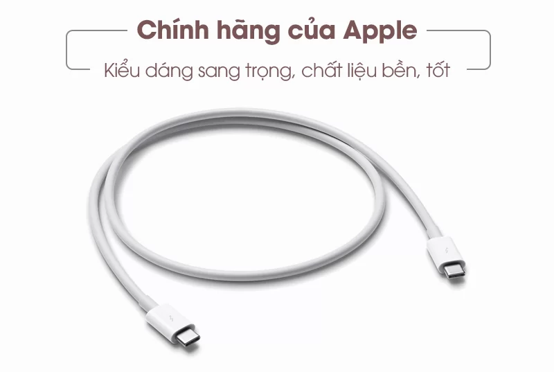 Cáp Type-C - Type-C 80 cm Apple MQ4H2