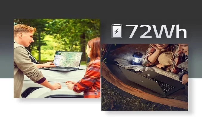 Laptop LG Gram i5-1035G7 14 inch 14Z90N-V.AR52A5 - Dung lượng pin khủng