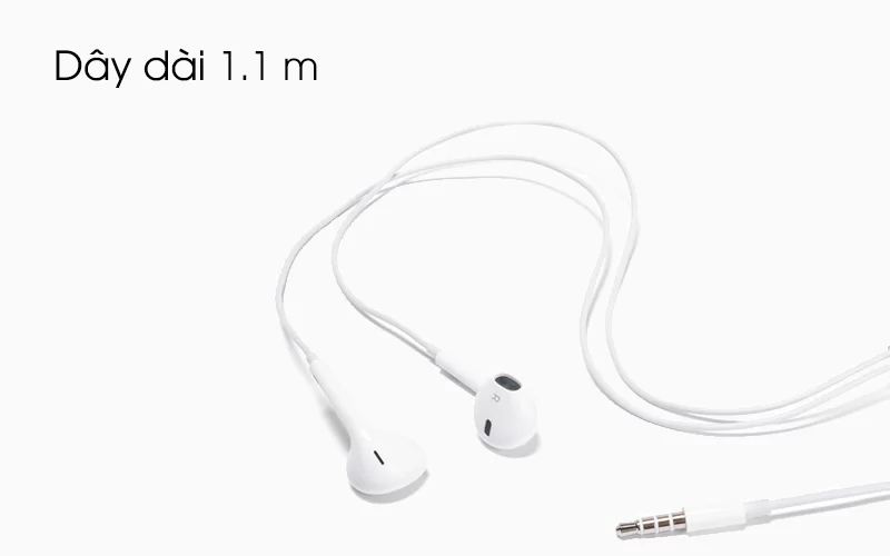 Tai nghe Earpods Apple MNHF2 có chiều dài dây 1.1 m