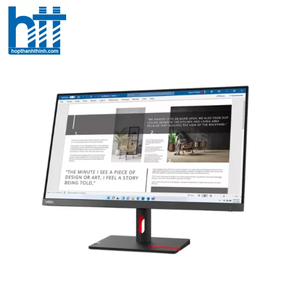 Hợp Thành Thịnh - Màn hình Lenovo Think Vision S27i-30 63DFKAR4WW (27Inch/ Full HD/ 4ms/ 100HZ/ 300 cd/m2/ IPS)