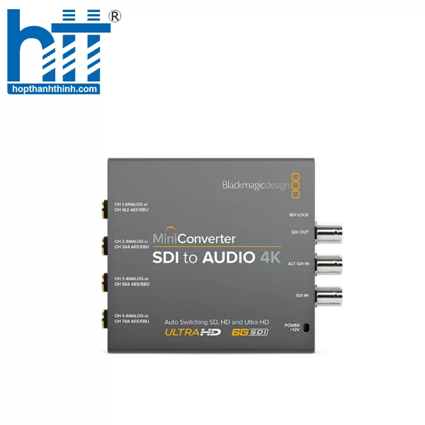 HTT -Mini Converter - Audio to SDI 4K