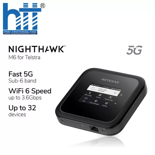 HỢP THÀNH THỊNH - Bộ phát WiFi 4G/5G Netgear Nighthawk M6 - MR6110