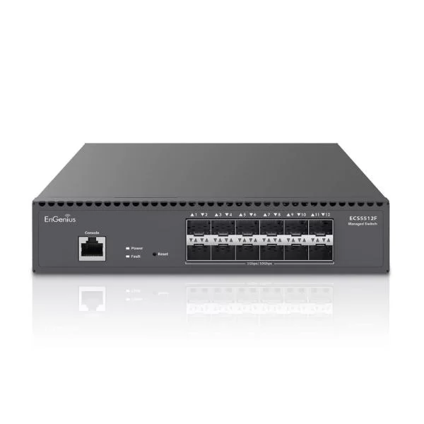 Switch EnGenius ECS5512F 10Gb – Mạng siêu tốc
