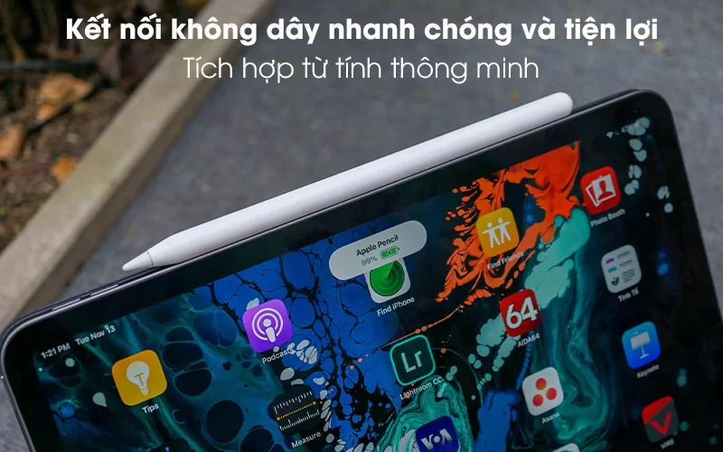 Bút cảm ứng Apple Pencil Gen 2 - Cất giữ và sạc pin