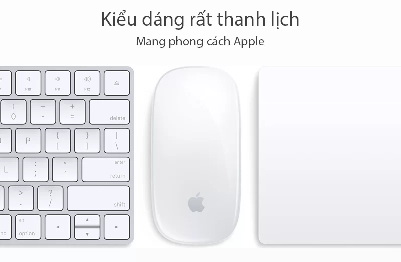 Chuột Bluetooth Apple MLA02 - Thiết kế