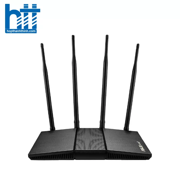 HTT - Bộ phát wifi 6 Asus RT-AX1800HP MU-MIMO (Chuẩn AX/ AX1800Mbps/ 4 Ăng-ten ngoài/ Wifi Mesh/ 35 User)Bộ phát wifi 6 Asus RT-AX1800HP MU-MIMO (Chuẩn AX/ AX1800Mbps/ 4 Ăng-ten ngoài/ Wifi Mesh/ 35 User)