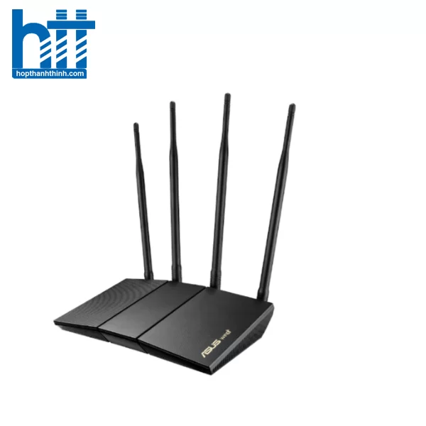 HTT - Bộ phát wifi 6 Asus RT-AX1800HP MU-MIMO (Chuẩn AX/ AX1800Mbps/ 4 Ăng-ten ngoài/ Wifi Mesh/ 35 User)Bộ phát wifi 6 Asus RT-AX1800HP MU-MIMO (Chuẩn AX/ AX1800Mbps/ 4 Ăng-ten ngoài/ Wifi Mesh/ 35 User)