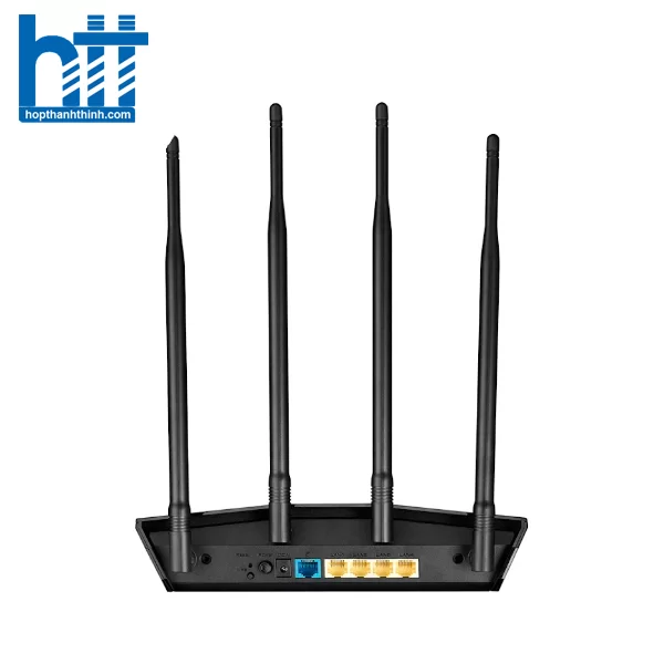 HTT - Bộ phát wifi 6 Asus RT-AX1800HP MU-MIMO (Chuẩn AX/ AX1800Mbps/ 4 Ăng-ten ngoài/ Wifi Mesh/ 35 User)Bộ phát wifi 6 Asus RT-AX1800HP MU-MIMO (Chuẩn AX/ AX1800Mbps/ 4 Ăng-ten ngoài/ Wifi Mesh/ 35 User)