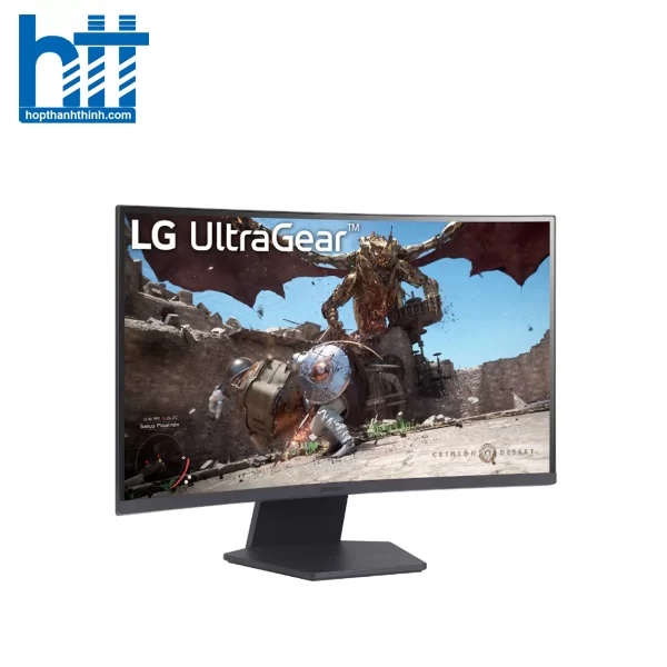 HTT - Màn hình cong gaming LG UltraGear 27GS60QC-B (27Inch/ QHD (2560x1440)/ 1ms/ 180Hz/ 300cd/m2/ VA