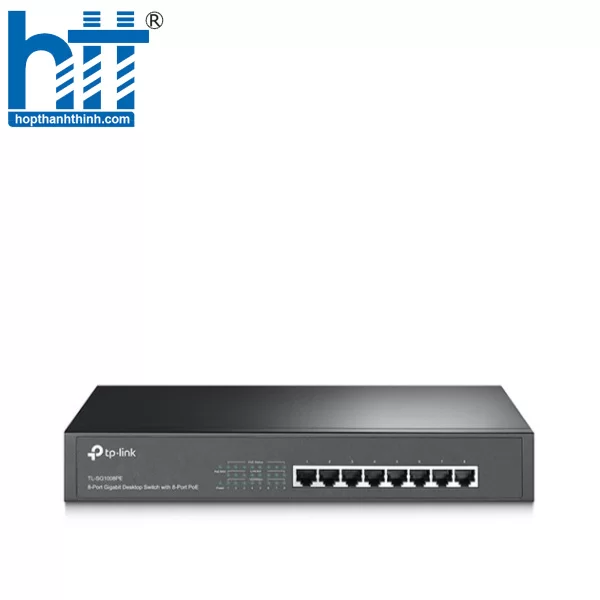 Hợp Thành Thịnh - Switch TP-Link TL-SG1008MP (Gigabit (1000Mbps)/ 8 Cổng/ 8 cổng PoE/ Vỏ Thép)