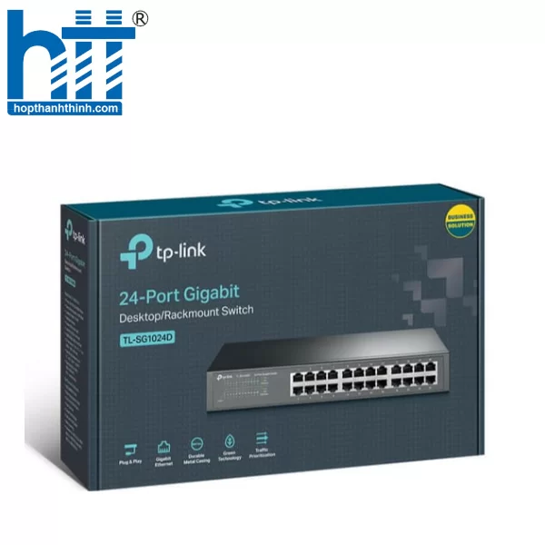 Hợp Thành Thịnh - Switch TP-Link TL-SG1024 (Gigabit (1000Mbps)/ 24 Cổng/ Vỏ Thép)