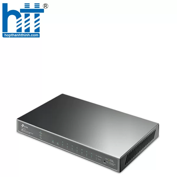 HTT - Switch TP-Link JetStream TL-SG2210P (Gigabit (1000Mbps)/ 10 Cổng/ 2 SFP/ Smart Switch/ 8 cổng PoE/ Vỏ Thép)