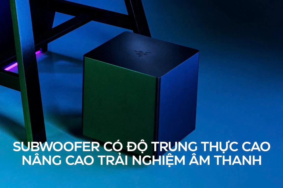 HỢP THÀNH THỊNH -  Loa Razer Leviathan V2 Bluetooth Gaming Speaker