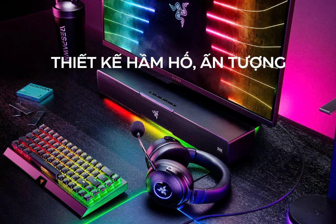 HỢP THÀNH THỊNH -  Loa Razer Leviathan V2 Bluetooth Gaming Speaker