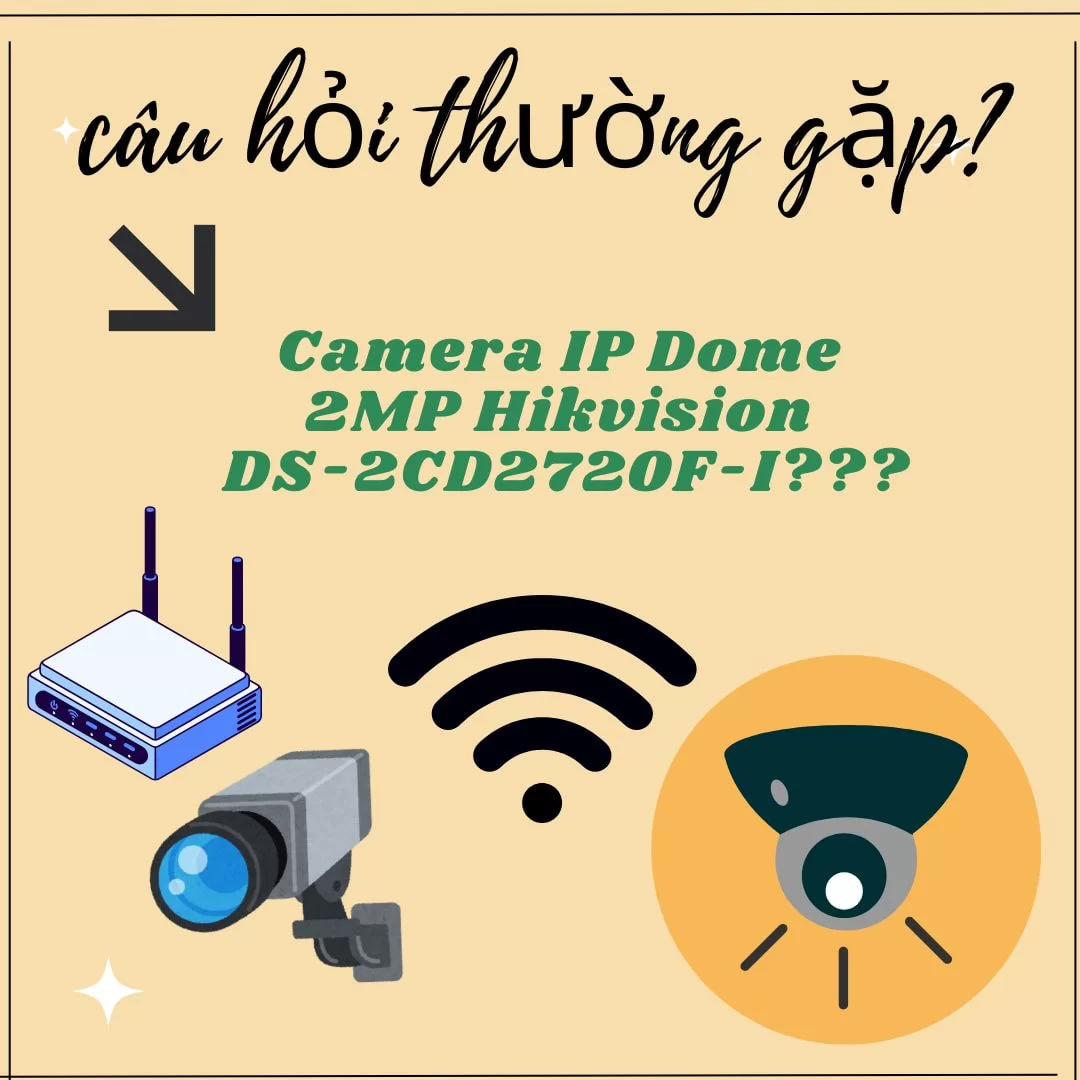 HỢP THÀNH THỊNH - camera IP Dome 2MP Hikvision DS-2CD2720F-I
