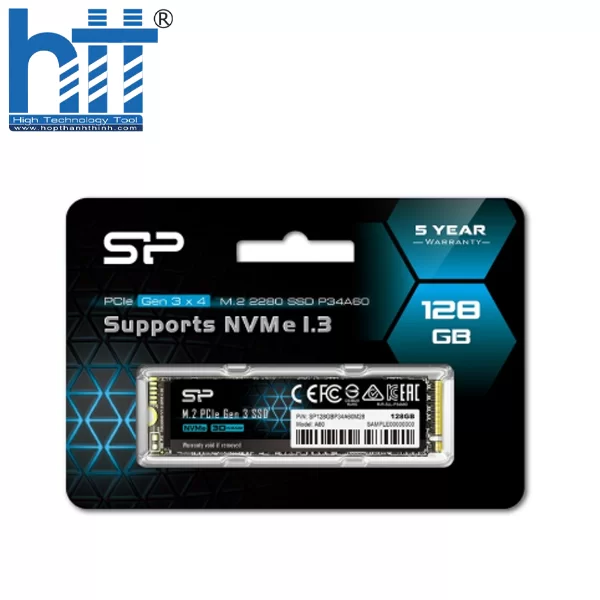 HỢP THÀNH THỊNH - SSD Silicon Power A60 128GB SP128GBP34A60M28