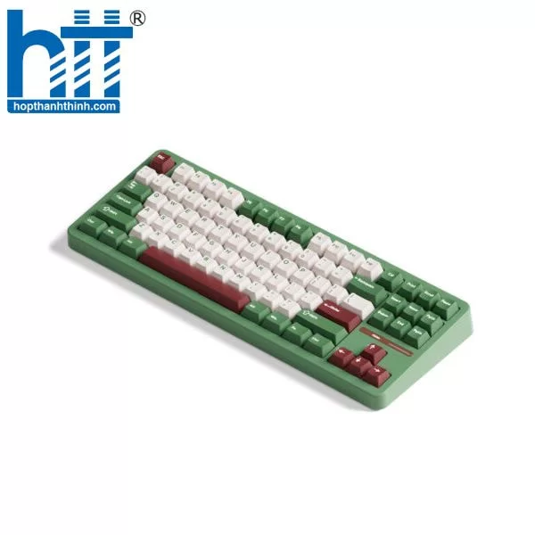 Bàn phím cơ Akko TAC87 Matcha Red Bean Tri-Mode