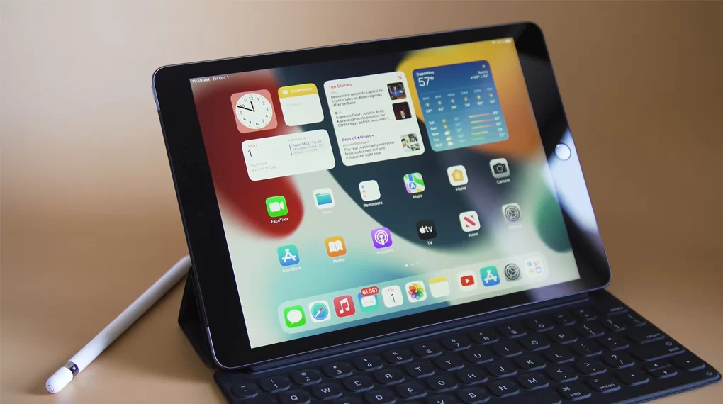 Tương thích với Apple Pencil và Smart Keyboard - iPad 9 WiFi Cellular 256GB