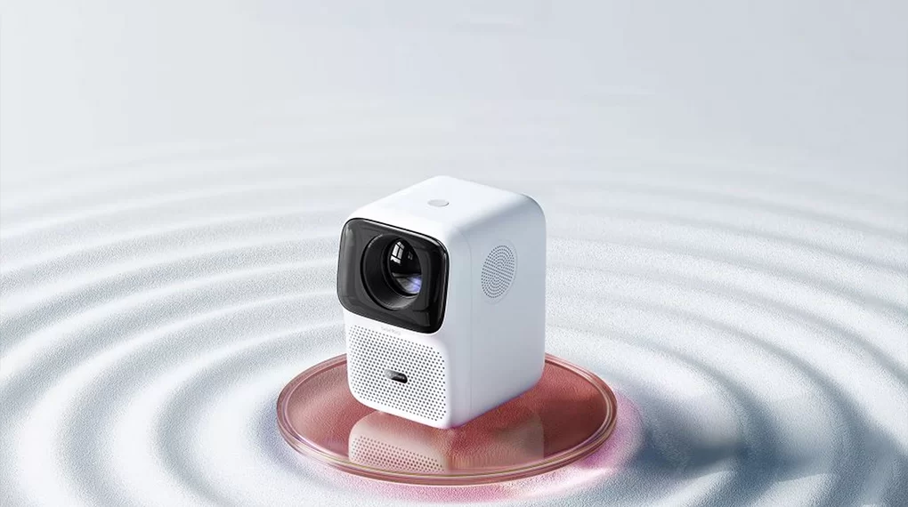 Máy chiếu Wanbo T4 Full HD Trắng - Âm thanh đủ sức loa tỏa khắp căn phỏng nhỏ của bạn