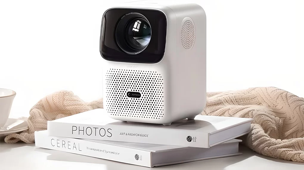 Máy chiếu Wanbo T4 Full HD Trắng - Thiết kế nhỏ gọn, sang chảnh