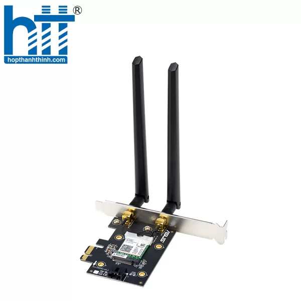 Hợp Thành Thịnh - Card mạng Wifi 6 PCI Asus PCE-AX3000 Chuẩn AX3000 (Tray)
