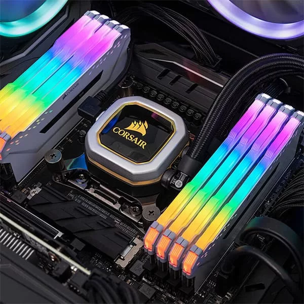HTT - RAM Corsair Vengeance RGB Pro White 16GB (2x8GB) 3200MHz (CMW16GX4M2E3200C16W)