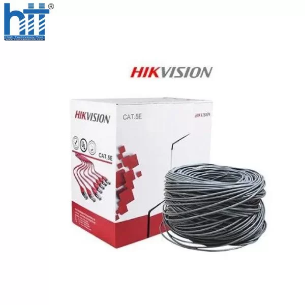 HỢP THÀNH THỊNH - Cáp mạng CAT5 8 Lõi đồng HIKVISION DS-1LN5EU-SC0