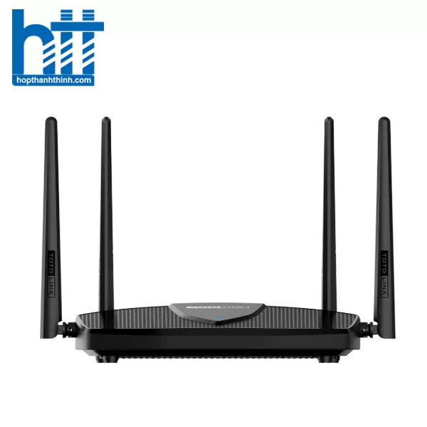 HTT - Bộ phát wifi 6 Totolink X5000R (Chuẩn AX/ AX1800Mbps/ 4 Ăng-ten ngoài/ Wifi Mesh/ 45User)