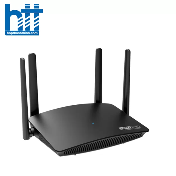 HTT - Bộ phát wifi Totolink A720R (Chuẩn AC/ AC1200Mbps/ 4 Ăng-ten ngoài/ 25 User)
