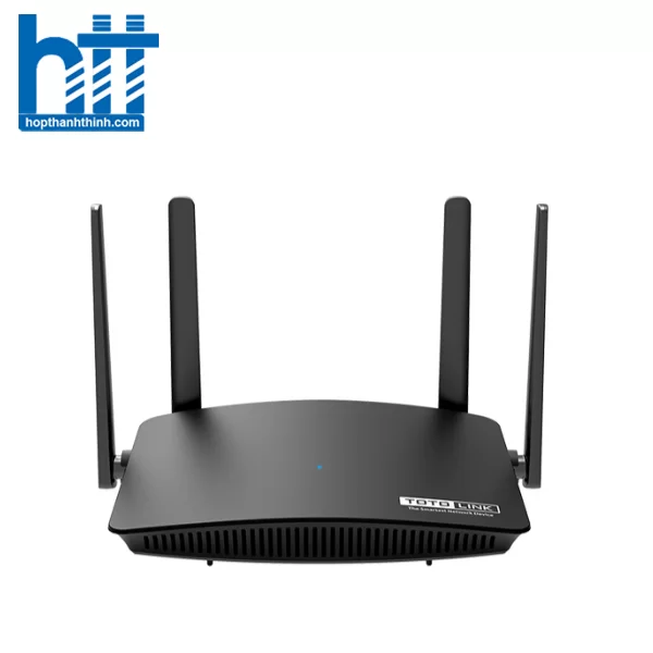 HTT - Bộ phát wifi Totolink A720R (Chuẩn AC/ AC1200Mbps/ 4 Ăng-ten ngoài/ 25 User)