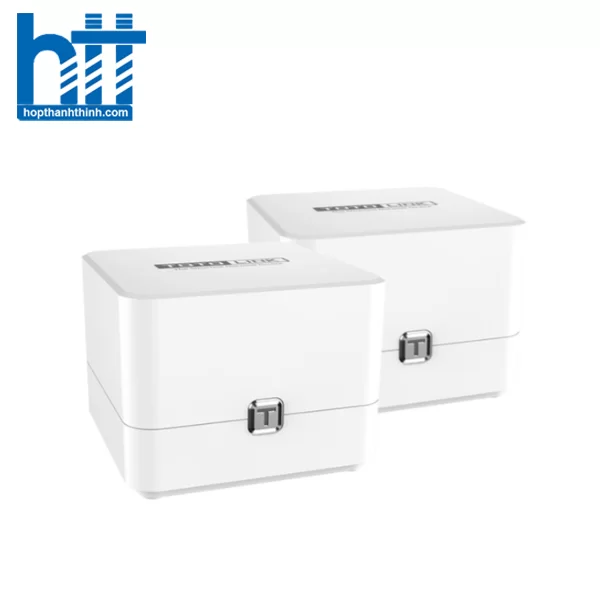 Hợp Thành Thịnh - Bộ phát wifi Totolink T6 2-Pack (Chuẩn AC/ AC1200Mbps/ Ăng-ten ngầm/ Wifi Mesh/ 55 User)