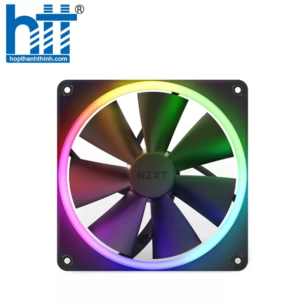 HTT - Fan Case Tản Nhiệt NZXT F140 RGB -140mm RGB Black (Single)