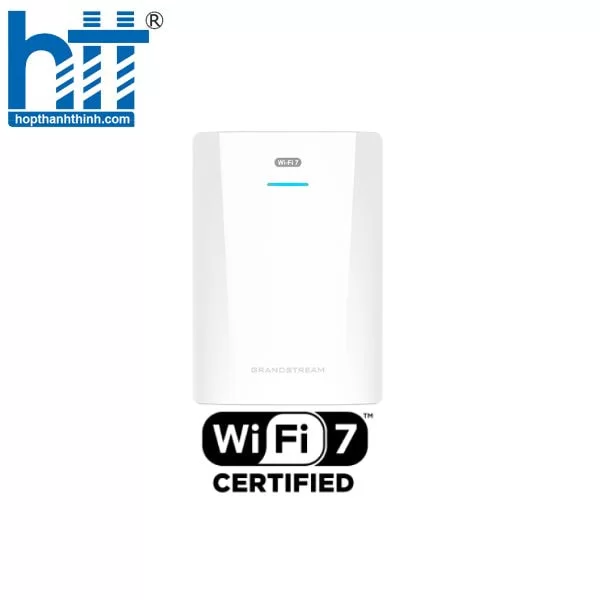 GWN7670WM – Wi-Fi 7 âm tường, tốc độ 3.6Gbps cho doanh nghiệp