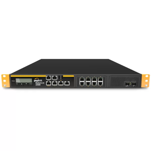 Router Peplink 2500 SFP xử lý 20.000 user mượt