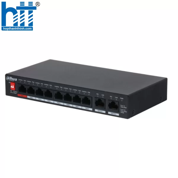 HỢP THÀNH THỊNH - Switch PoE 8 port DAHUA DH-PFS3010-8ET-96