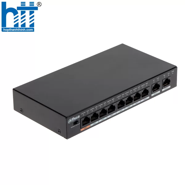 HỢP THÀNH THỊNH - Switch PoE 8 port DAHUA DH-PFS3010-8ET-96