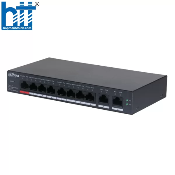 HỢP THÀNH THỊNH - Switch PoE Cloud 10 port DAHUA DH-CS4010-8ET-110