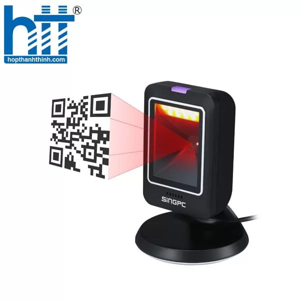 Hợp Thành Thinh - Máy quét mã vạch 2D để bàn có dây SingPC Scan 2800U 