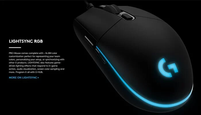 Chuột chơi game Logitech G Pro HERO An Phát Computer- Anphatpc.com.vn