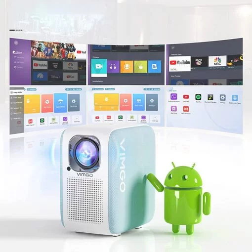 Hợp Thành Thịnh - Máy chiếu Vimgo P10 Full HD Xanh Trắng 