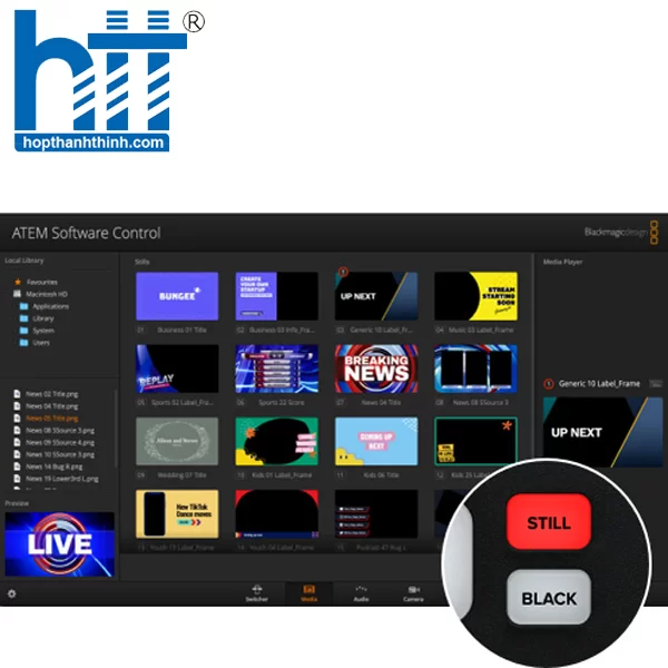 HTT -Blackmagic Design ATEM Mini Pro