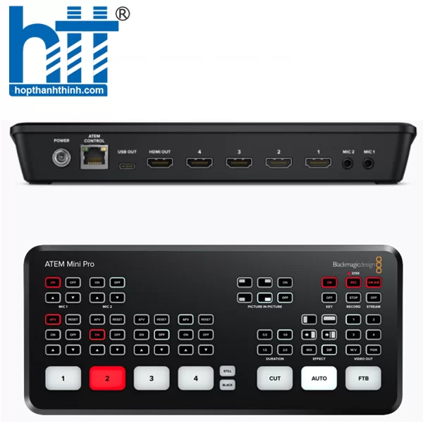 HTT -Blackmagic Design ATEM Mini Pro
